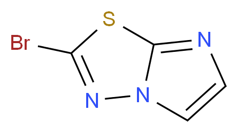 2-bromoimidazo[2,1-b][1,3,4]thiadiazole_分子结构_CAS_1137142-58-5