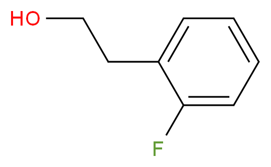 2-(2-fluorophenyl)ethan-1-ol_分子结构_CAS_)