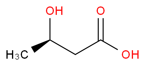 (R)-3-羟基丁酸_分子结构_CAS_625-72-9)