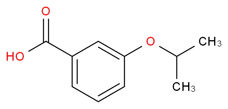 3-Isopropoxybenzoic acid_分子结构_CAS_60772-67-0)