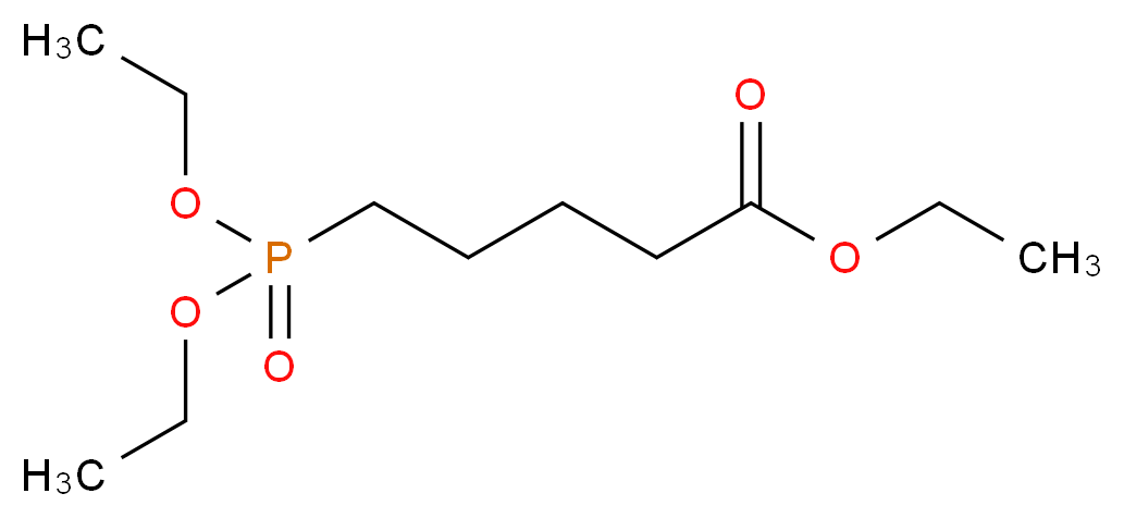 Diethyl [4-(ethoxycarbonyl)but-1-yl]phosphonate_分子结构_CAS_2323-74-2)