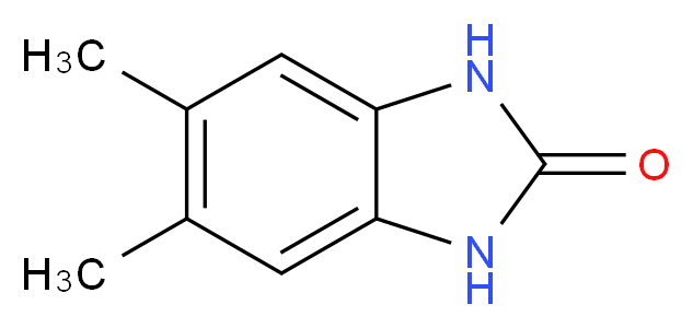 5,6-dimethyl-2,3-dihydro-1H-1,3-benzodiazol-2-one_分子结构_CAS_2033-30-9