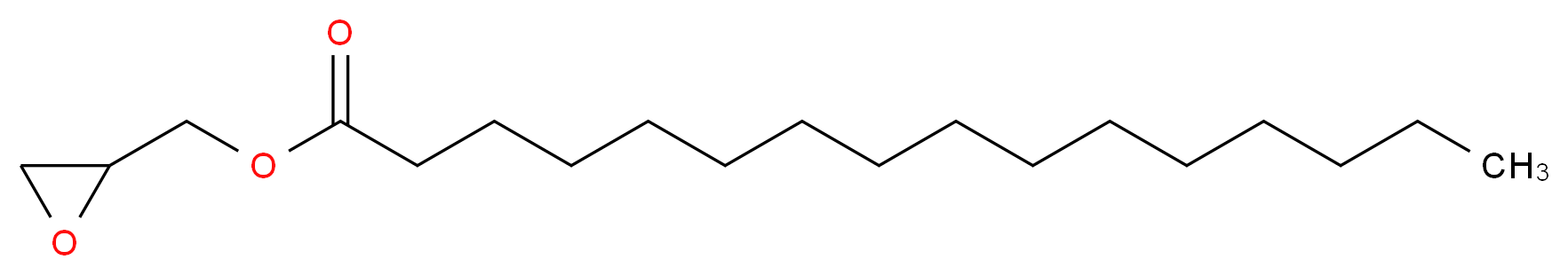 Glycidyl Palmitate_分子结构_CAS_7501-44-2)