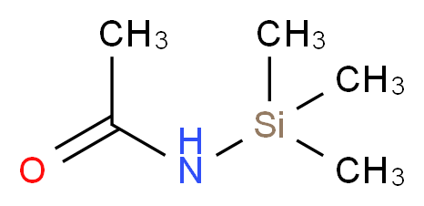 N-(三甲基硅基)乙酰胺_分子结构_CAS_13435-12-6)