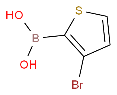 3-BROMOTHIOPHENE-2-BORONIC ACID_分子结构_CAS_162607-26-3)