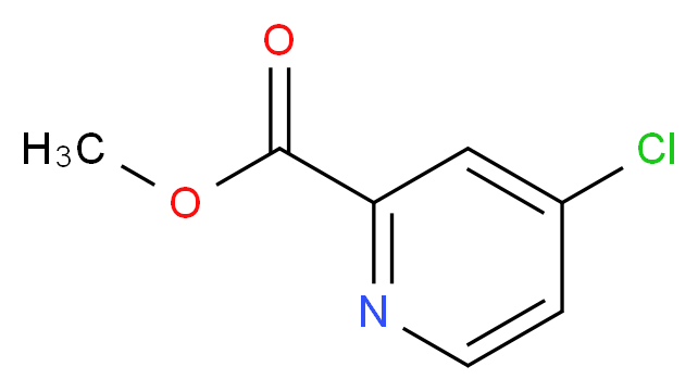 Methyl 4-Chloropicolinate_分子结构_CAS_24484-93-3)