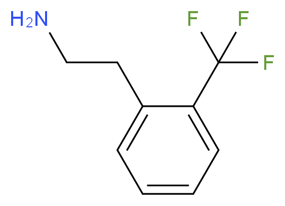 2-(o-Trifluoromethylphenyl)ethylamine_分子结构_CAS_774-18-5)