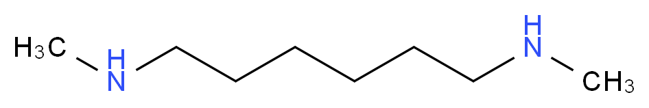 methyl[6-(methylamino)hexyl]amine_分子结构_CAS_13093-04-4