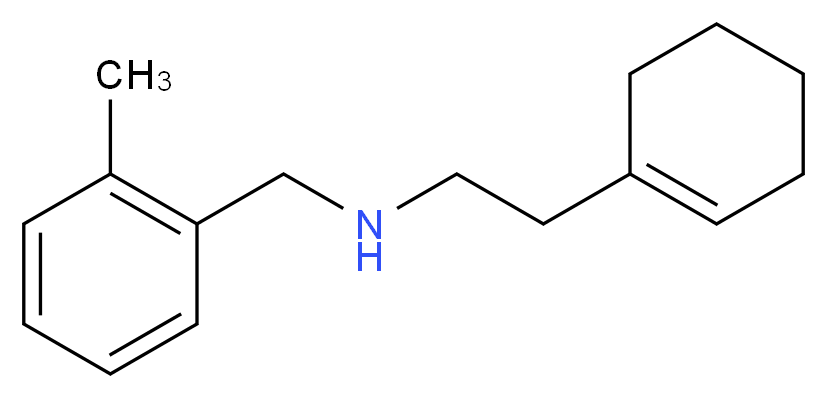 (2-cyclohex-1-en-1-ylethyl)(2-methylbenzyl)amine_分子结构_CAS_356531-13-0)