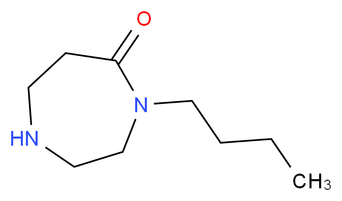 4-Butyl-1,4-diazepan-5-one_分子结构_CAS_)