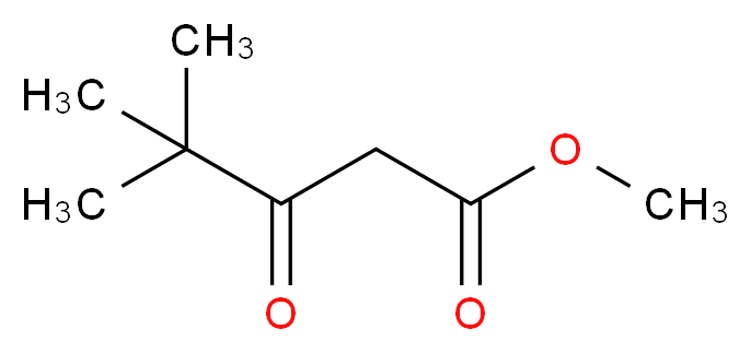 Methyl 4,4-dimethyl-3-oxopentanoate_分子结构_CAS_55107-14-7)