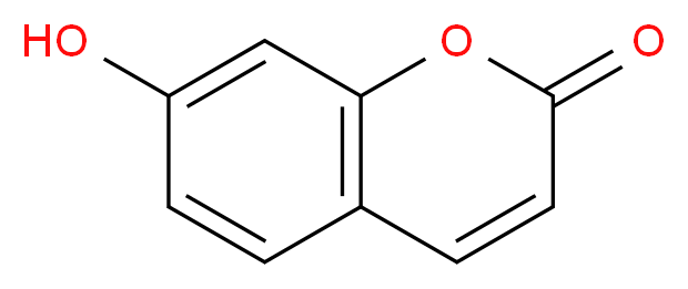 7-hydroxy-2H-chromen-2-one_分子结构_CAS_93-35-6