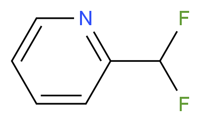 2-(Difluoromethyl)pyridine_分子结构_CAS_114468-01-8)