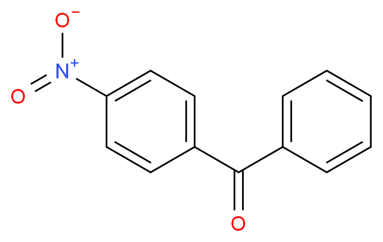 (4-nitrophenyl)(phenyl)methanone_分子结构_CAS_1144-74-7