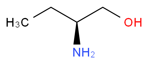 (2S)-2-aminobutan-1-ol_分子结构_CAS_5856-63-3