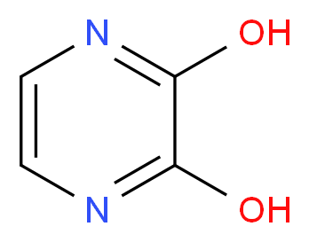 pyrazine-2,3-diol_分子结构_CAS_931-18-0)