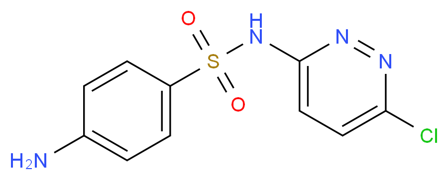 4-Amino-N-(6-chloropyridazin-3-yl)-benzenesulfonamide_分子结构_CAS_80-32-0)