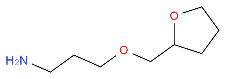 3-(oxolan-2-ylmethoxy)propan-1-amine_分子结构_CAS_62035-48-7