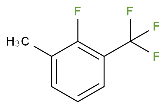 2-fluoro-1-methyl-3-(trifluoromethyl)benzene_分子结构_CAS_1214331-63-1