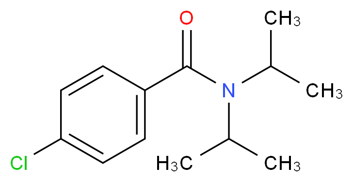 4-Chloro-N,N-diisopropylbenzamide_分子结构_CAS_)