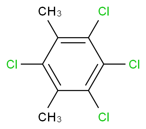1,2,3,5-tetrachloro-4,6-dimethylbenzene_分子结构_CAS_877-09-8