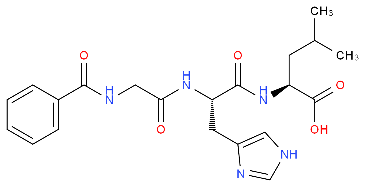 HIPPURYL-L-HISTIDYL-L-LEUCINE_分子结构_CAS_31373-65-6)