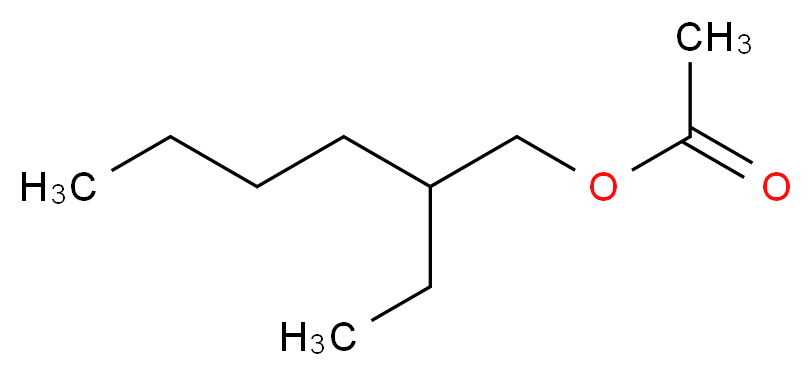 2-Ethylhexyl acetate_分子结构_CAS_103-09-3)