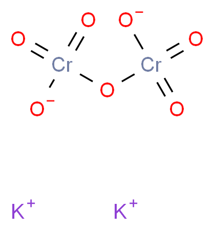 dipotassium [(oxidodioxochromio)oxy]chromiumoylolate_分子结构_CAS_7778-50-9