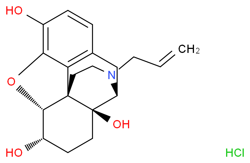 6α-Naloxol Hydrochloride_分子结构_CAS_34520-00-8)