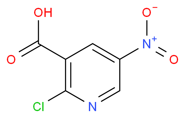 2-chloro-5-nitropyridine-3-carboxylic acid_分子结构_CAS_)