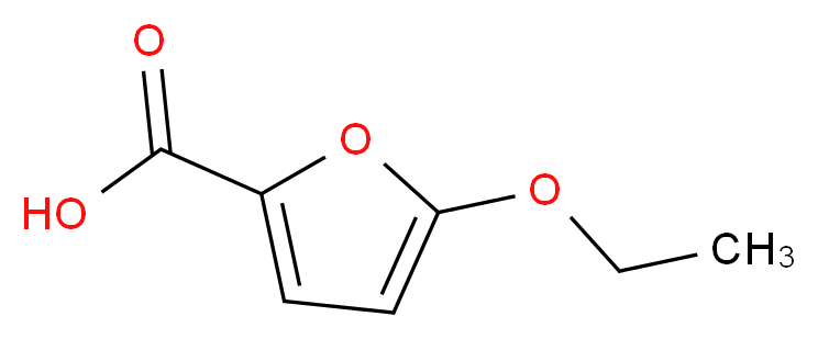 5-ethoxy-2-furoic acid_分子结构_CAS_115102-47-1)