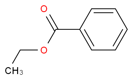ethyl benzoate_分子结构_CAS_93-89-0
