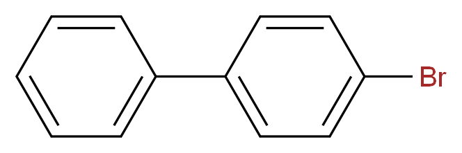 1-bromo-4-phenylbenzene_分子结构_CAS_92-66-0