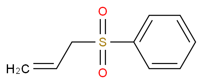 Allyl phenyl sulfone_分子结构_CAS_16212-05-8)