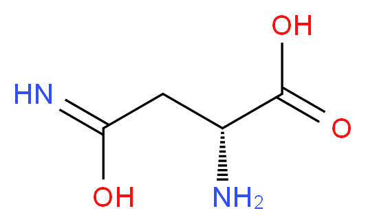 D(-)-Asparagine monohydrate_分子结构_CAS_5794-24-1)