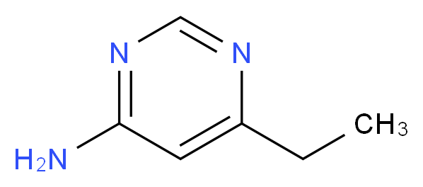 6-ETHYLPYRIMIDIN-4-AMINE_分子结构_CAS_856160-67-3)