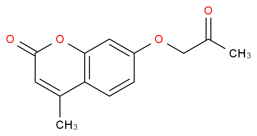 4-methyl-7-(2-oxopropoxy)-2H-chromen-2-one_分子结构_CAS_68454-18-2)