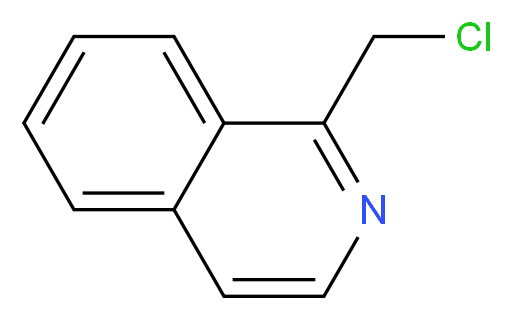 1-(chloromethyl)isoquinoline_分子结构_CAS_27311-65-5