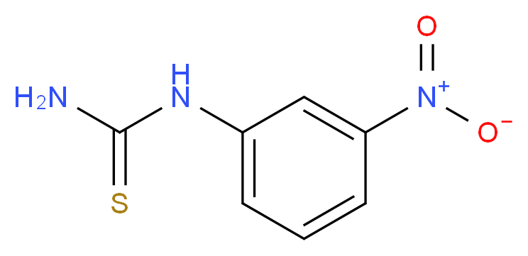 N-(3-nitrophenyl)thiourea_分子结构_CAS_709-72-8)