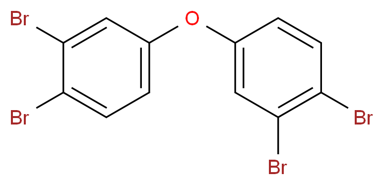 1,2-dibromo-4-(3,4-dibromophenoxy)benzene_分子结构_CAS_93703-48-1