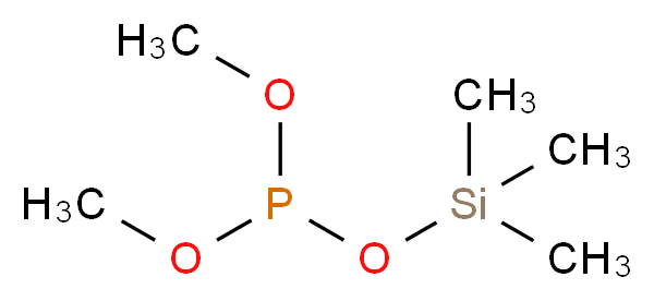 dimethyl trimethylsilyl phosphite_分子结构_CAS_36198-87-5