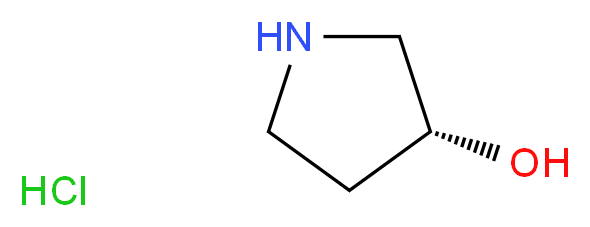 (R)-3-HYDROXYPYRROLIDINE HYDROCHLORIDE_分子结构_CAS_104706-47-0)