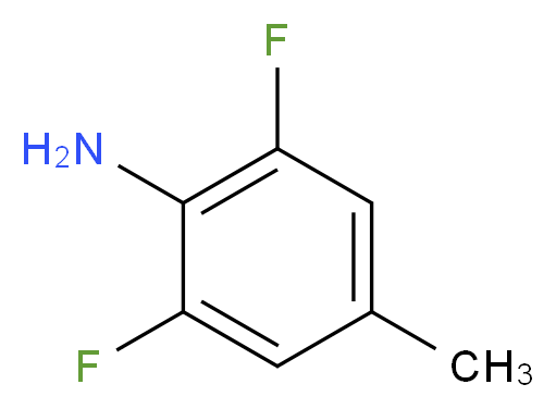 2,6-difluoro-4-methylaniline_分子结构_CAS_1379028-84-8