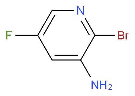 3-Amino-2-bromo-5-fluoropyridine_分子结构_CAS_884495-03-8)