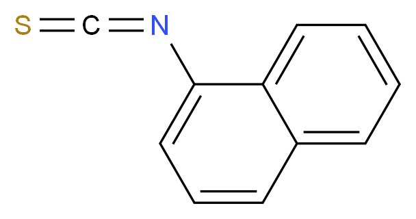 1-Naphthylisothiocyanate_分子结构_CAS_551-06-4)