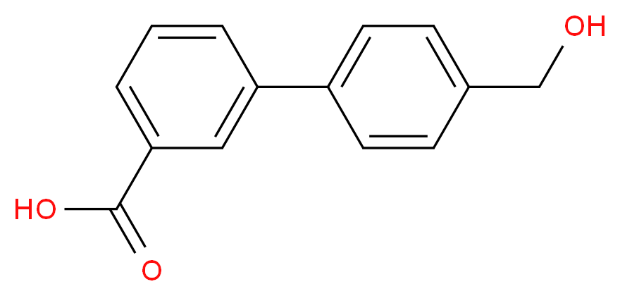 4'-甲氧基联苯-3-羧酸_分子结构_CAS_725-05-3)