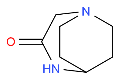 1,4-diazabicyclo[3.2.2]nonan-3-one_分子结构_CAS_53619-11-7)