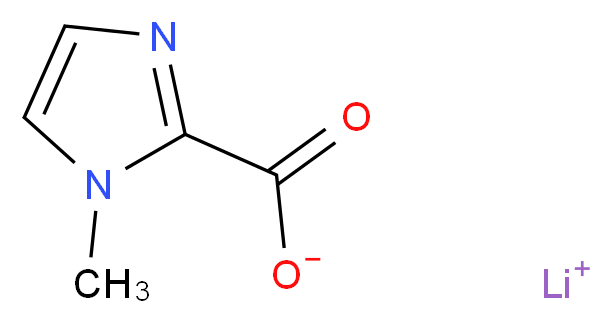 1-Methyl-1H-imidazole-2-carboxylic acid lithium salt_分子结构_CAS_)