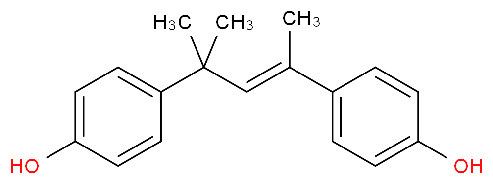 4,4'-(1,3,3-Trimethyl-1-propene-1,3-diyl)bisphenol_分子结构_CAS_57244-54-9)