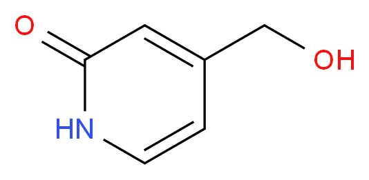 4-(Hydroxymethyl)-2(1H)-pyridinone_分子结构_CAS_127838-58-8)